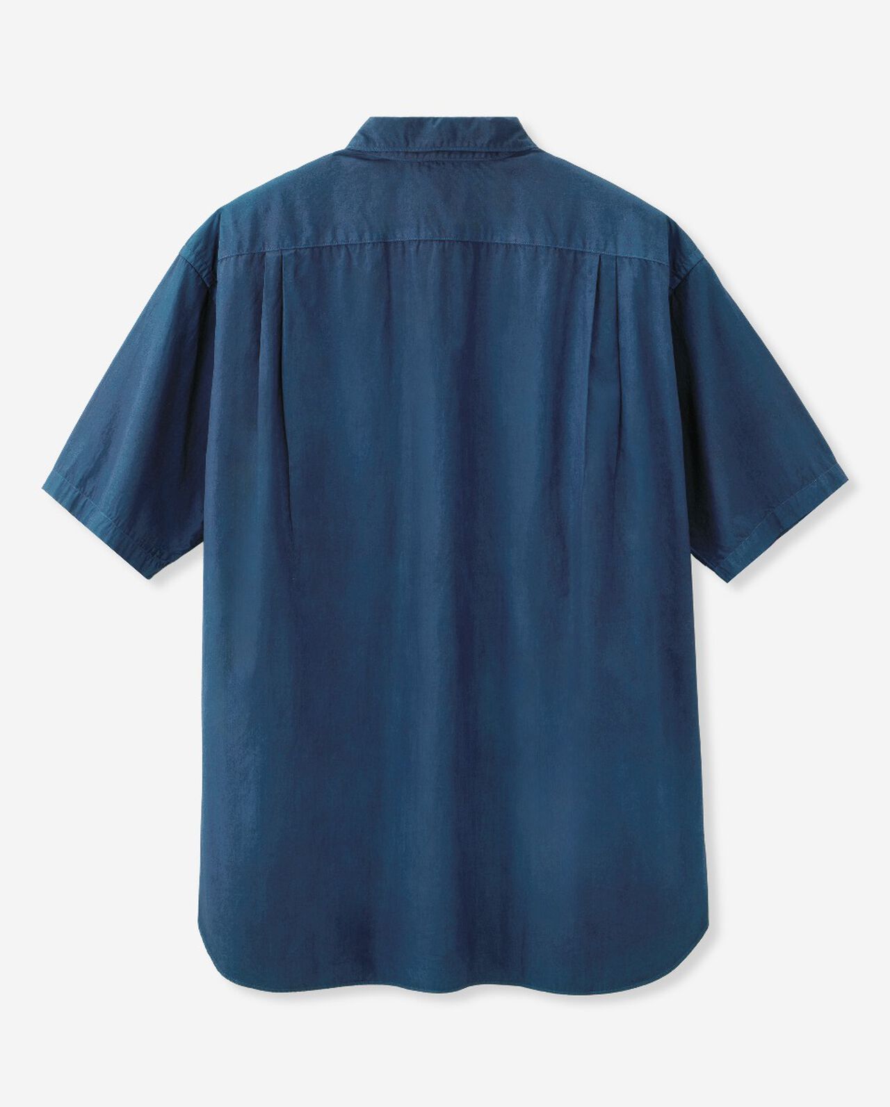 BROAD S/S SHIRT - NATURAL INDIGO,MID, large image number 7