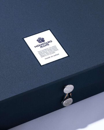 #100 NATURAL INDIGO STRAIGHT 12.2oz,AI, large image number 12