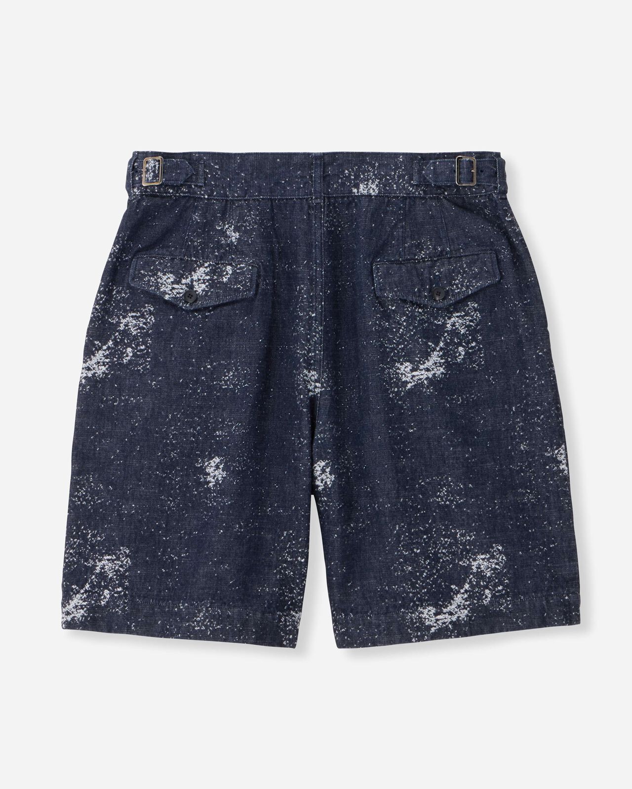 WIDE SHORTS - JAGUARD,Indigo, large image number 5