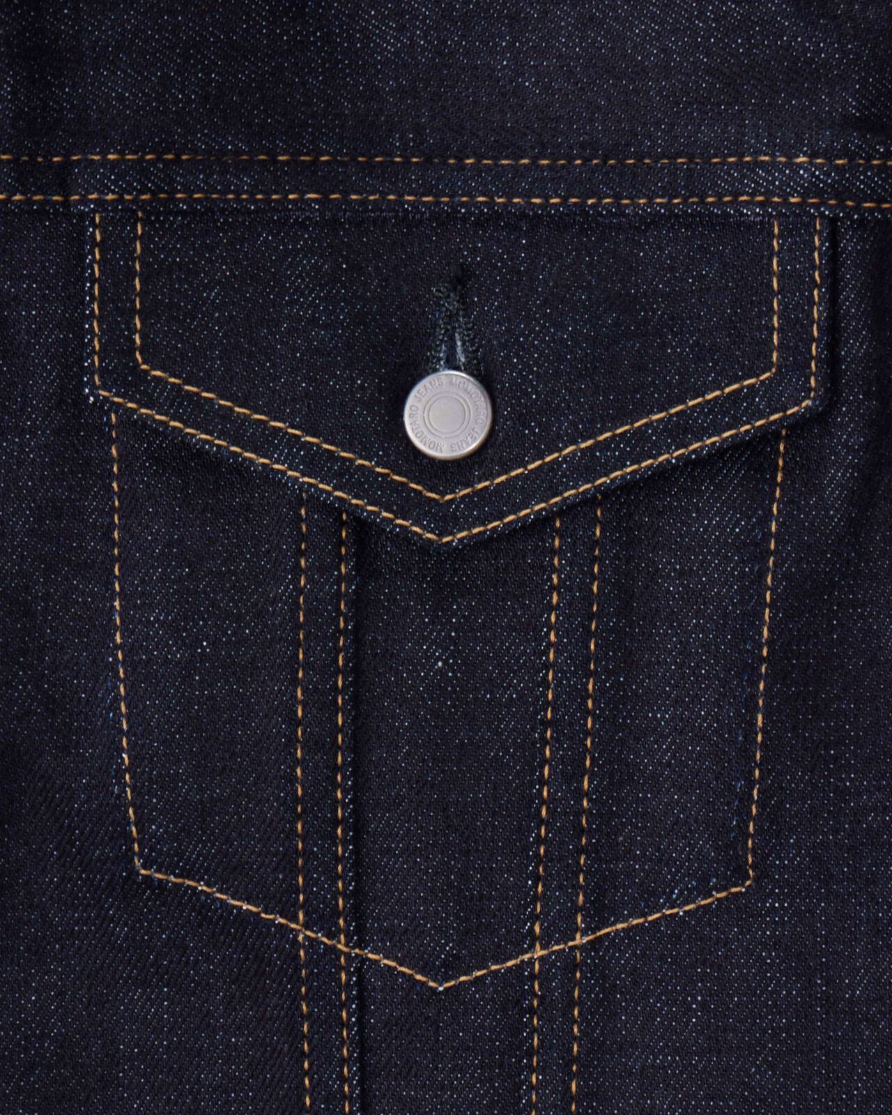#013 STANDARD DENIM JACKET WOMEN'S 14.7oz,Indigo, large image number 3