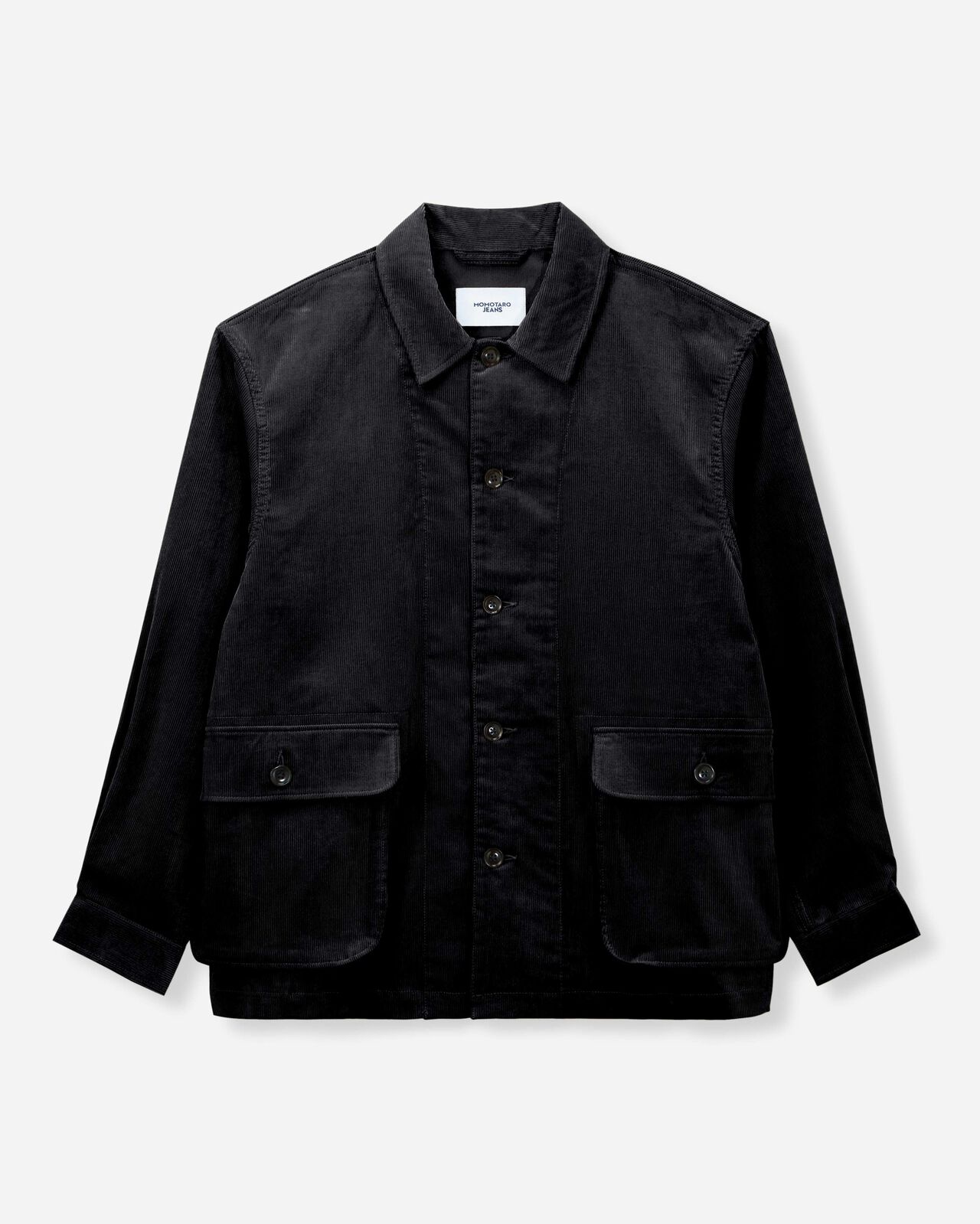 CORDUROY JACKET,BLK, large image number 2