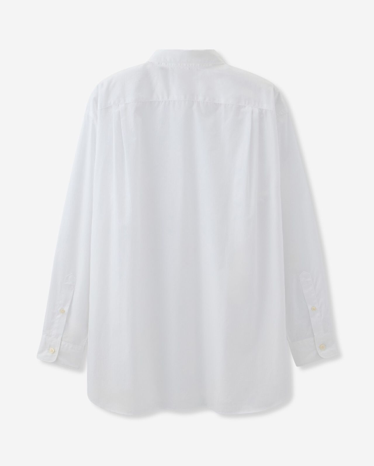 BROAD L/S SHIRT,WHT, large image number 6