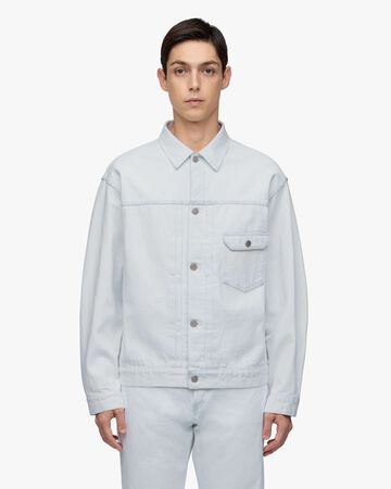 #001 DENIM JACKET - HIGH FADE BLUE,Indigo, large image number 0