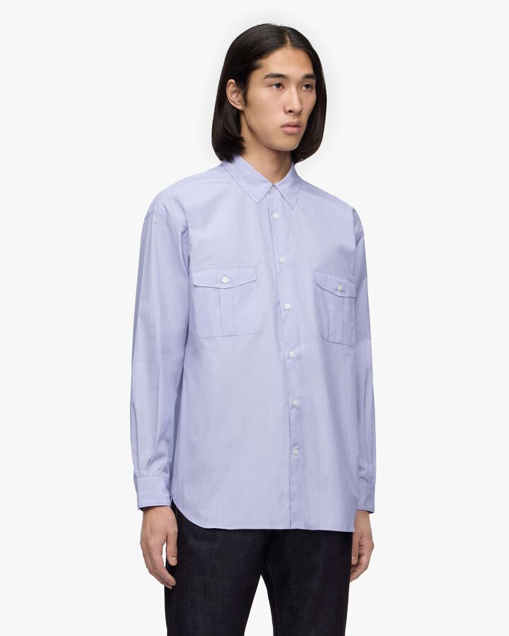 BROAD STRIPE L/S SHIRTS,, medium
