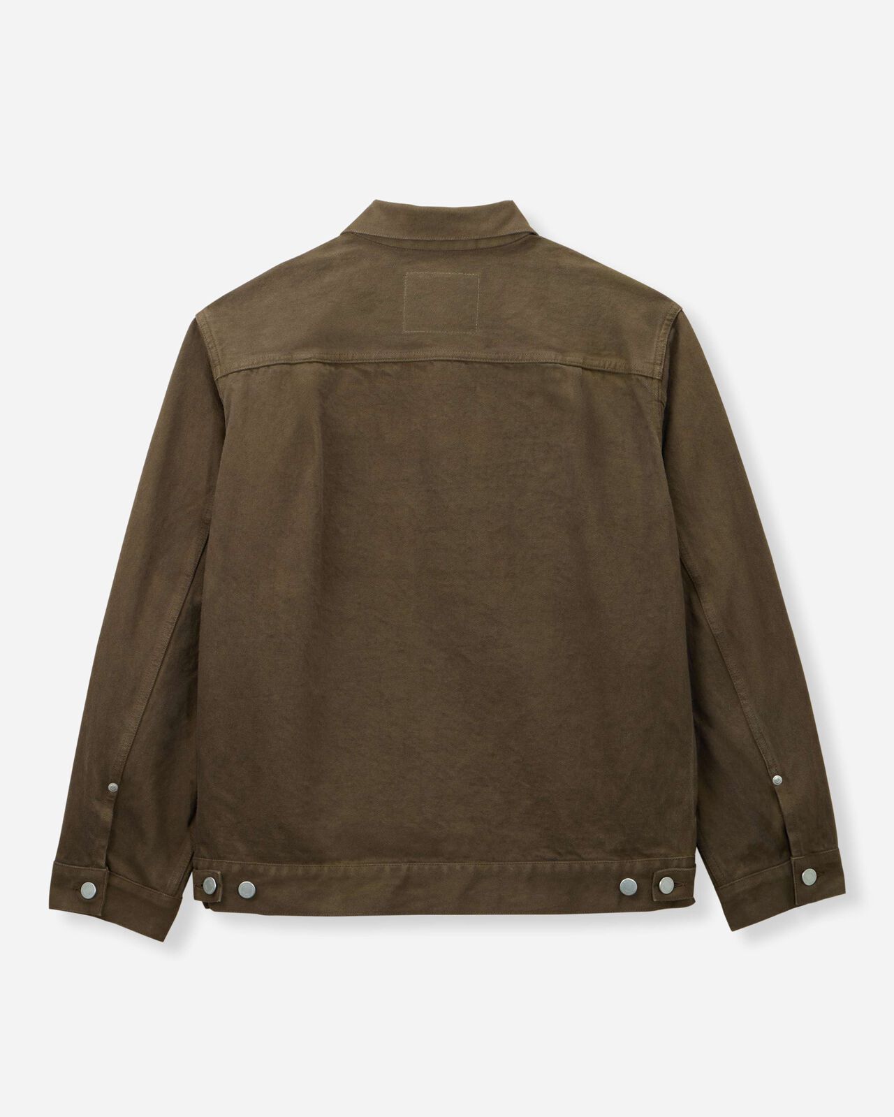 #002 DENIM JACKET - MOSS,KHAKI, large image number 7
