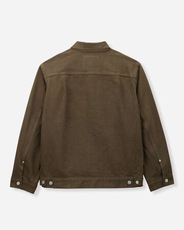#002 DENIM JACKET - MOSS,KHAKI, large image number 7
