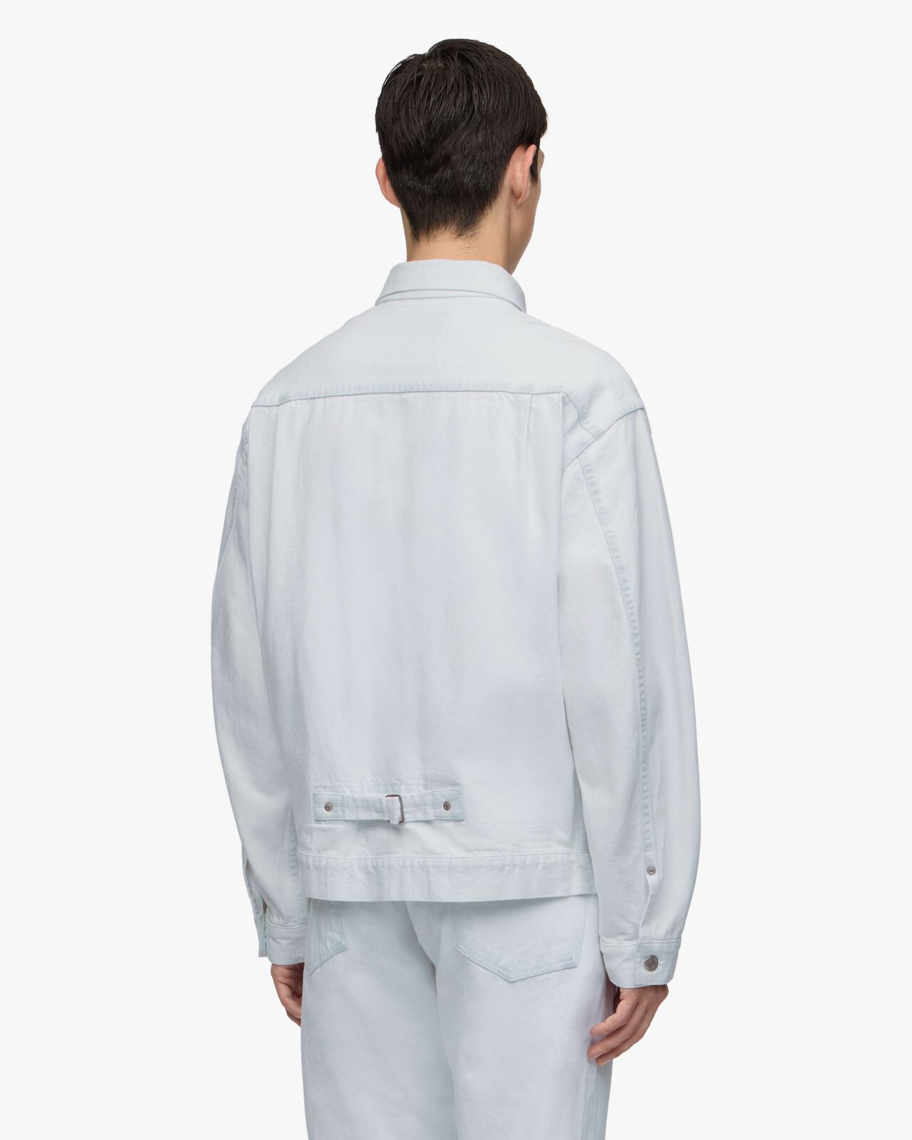 #001 DENIM JACKET - HIGH FADE BLUE,Indigo, large image number 2