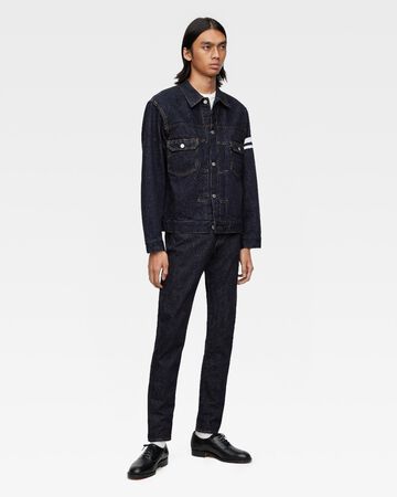 #300 CLASSIC SLIM 15.7oz ZIPPER FLY,Indigo, large image number 3