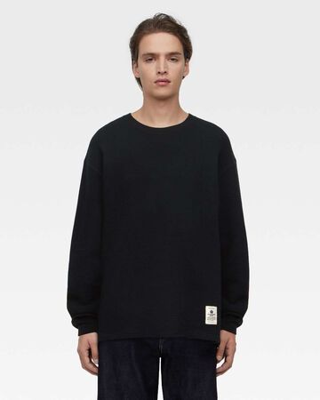 THERMAL L/S TEE,Hitam, large image number 0
