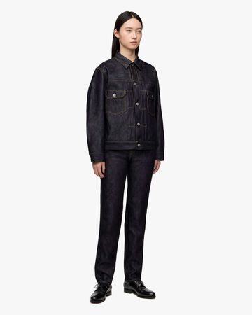#002 SILK DENIM JACKET 15oz,Indigo, large image number 5