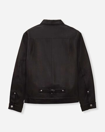 LEATHER JACKET,BLK, large image number 7