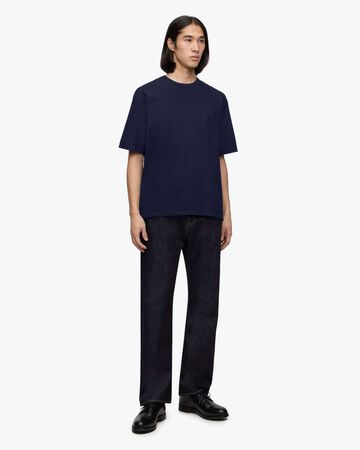 INDIGO YARN DYED TEE - TOKUNO BLUE,Indigo, large image number 3