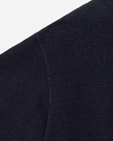 INDIGO SWEAT CREW NECK PO-YARN DYE,Indigo, large image number 8