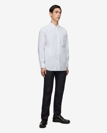 BROAD L/S SHIRT,WHT, large image number 3
