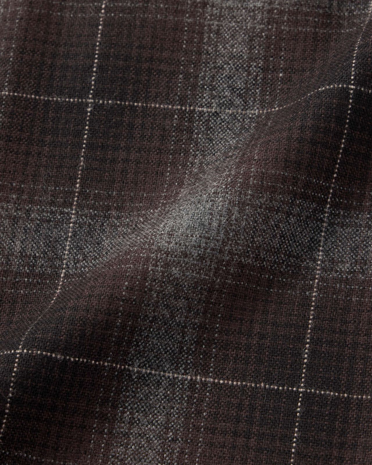 WOOL CHECK SHIRT,NAVY, large image number 14