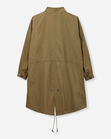 COTTON SILK MODS COAT,KHAKI, large image number 7