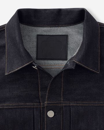 #002 SILK DENIM JACKET 15oz,Indigo, large image number 11