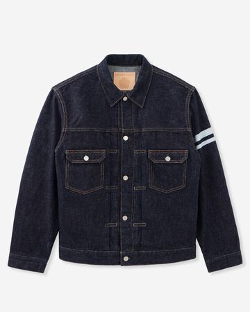 #002 CLASSIC DENIM JACKET 15.7oz,Indigo, large image number 7