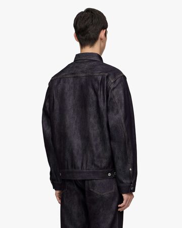 #002 SILK DENIM JACKET 15oz,Indigo, large image number 2