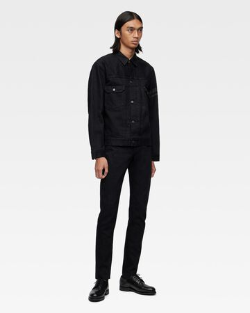 #300 CLASSIC SLIM 15.7oz ZIPPER FLY,BLK, large image number 3
