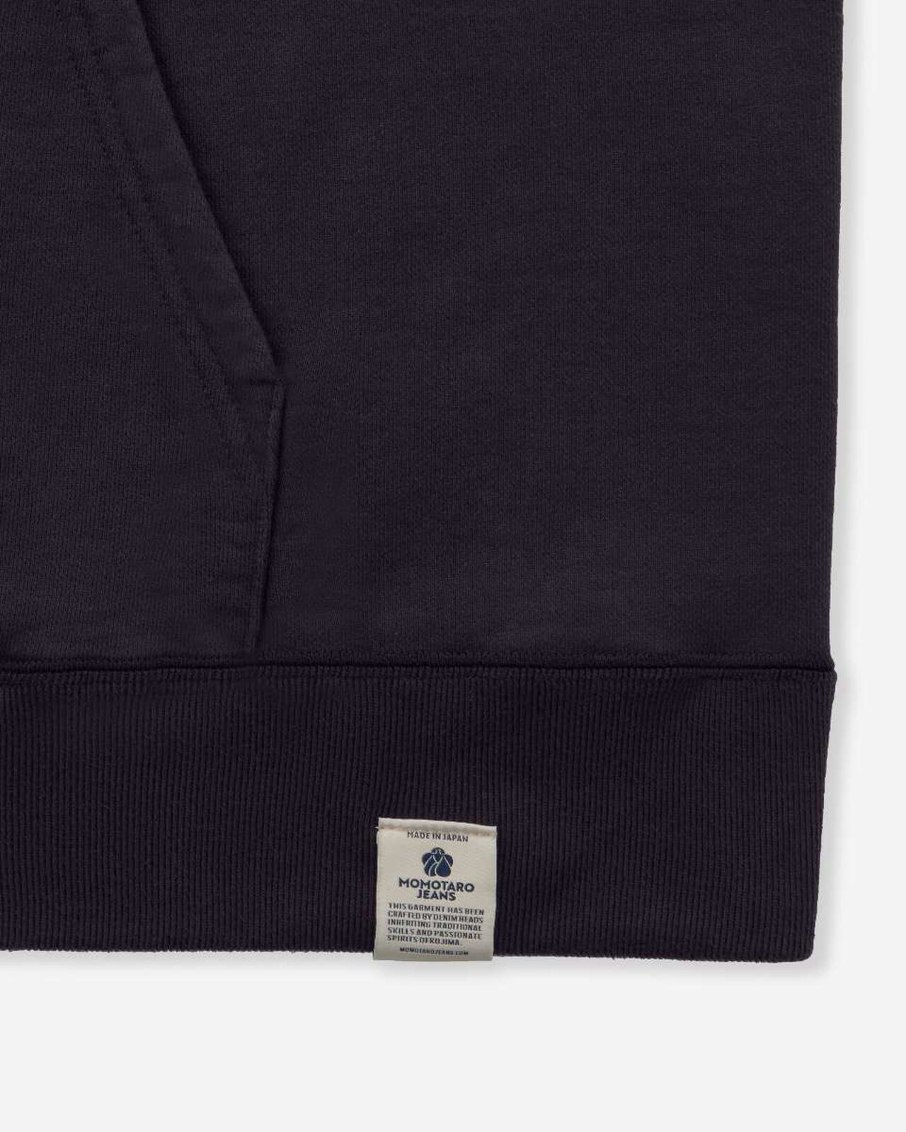 HEAVY TERRY HOODY,NAVY, large image number 10