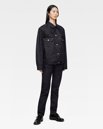 #002 STANDARD DENIM JACKET 14.7oz,Indigo, large image number 5