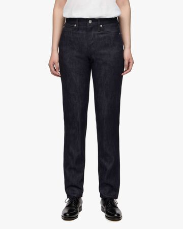 #300 CASHMERE SLIM 13.7oz ZIPPER FLY,Indigo, large image number 6