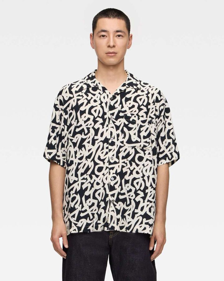 RAYON S/S SHIRT,, medium