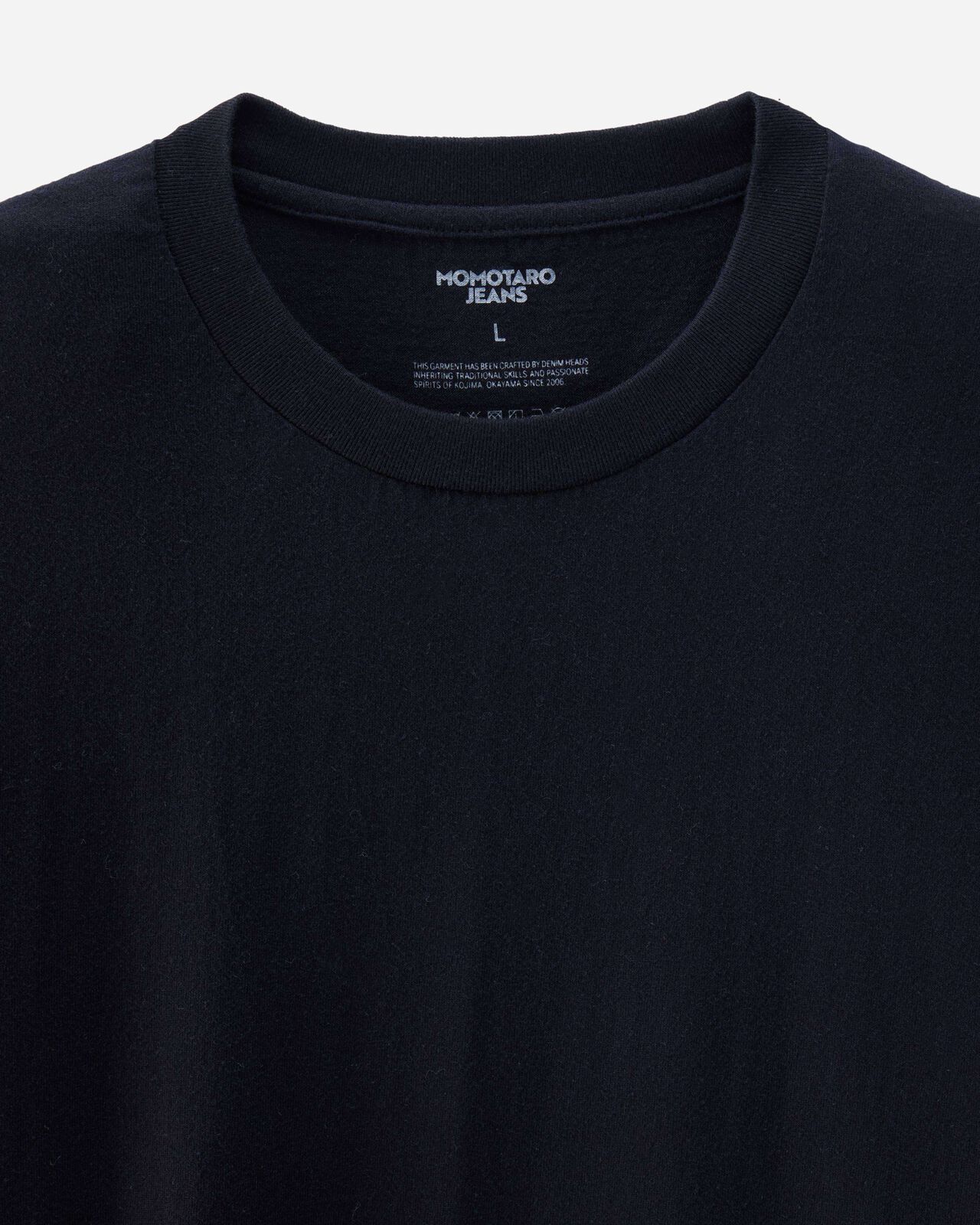 ROUND BODY TEE,WHITE | BLACK, large image number 7