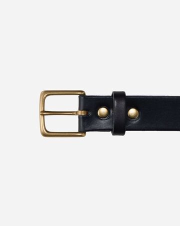 LEATHER BELT - BENZ,BLK, large image number 1