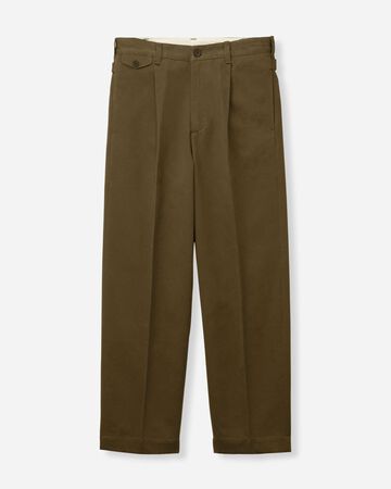 WESTPOINT TROUSERS-FABRIC DYE,KHAKI, large image number 2