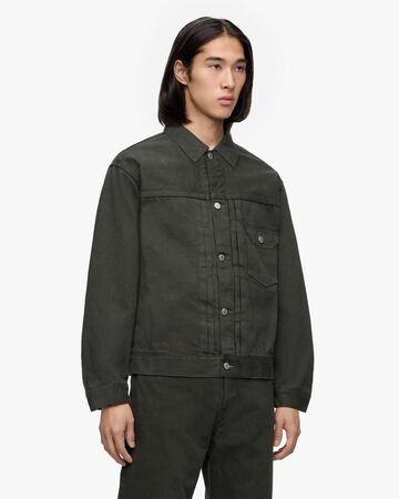 #001 DENIM JACKET - BC,Light Black, large image number 1