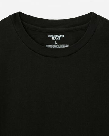 ZIMBABWE COTTON S/S TEE - TOKUNO BLUE,BLK, large image number 6