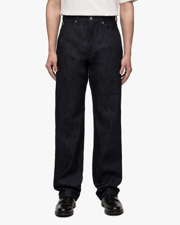 #100 CASHMERE STRAIGHT 13.7oz ZIPPER FLY,Indigo, large image number 0