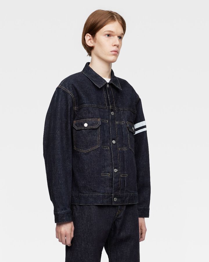 #002 CLASSIC DENIM JACKET 15.7oz,, medium