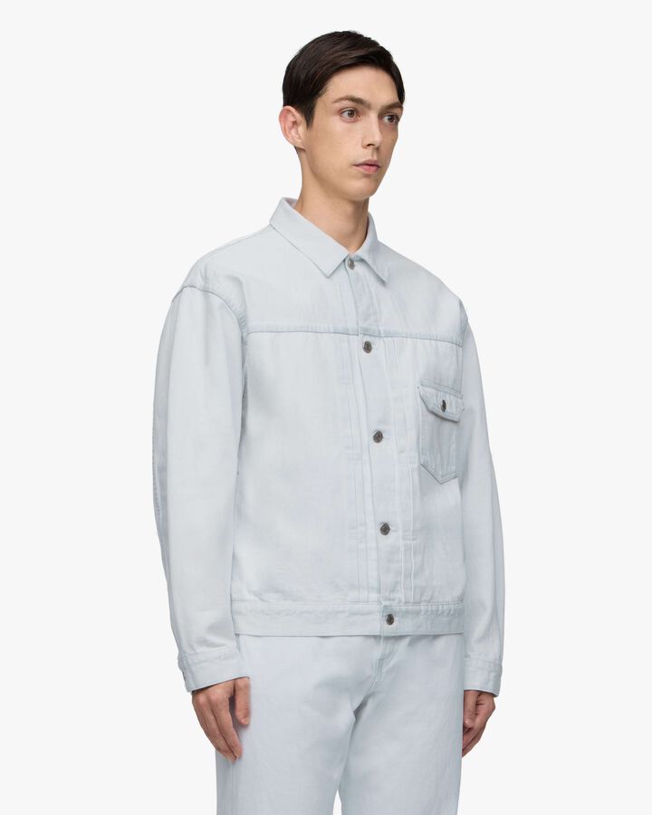 #001 DENIM JACKET - HIGH FADE BLUE,, medium