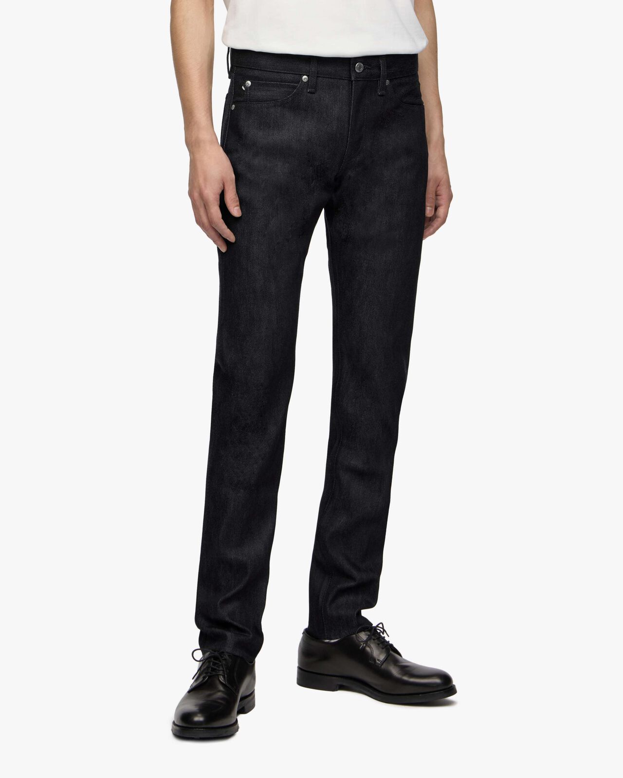 #300 CASHMERE SLIM 13.7oz ZIPPER FLY,Indigo, large image number 1
