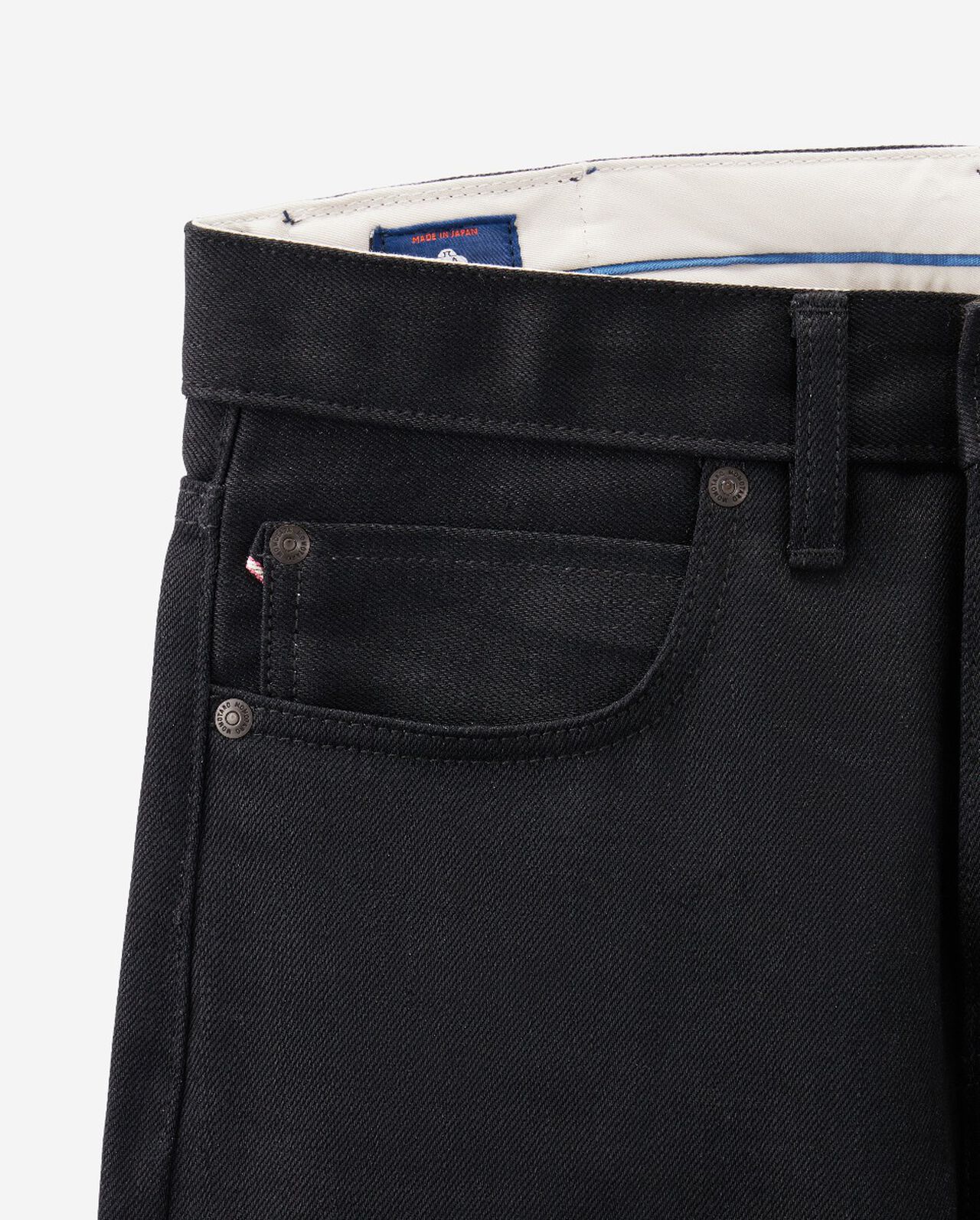#300 STANDARD SLIM 14.7oz ZIPPER FLY,BLK, large image number 14