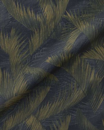 Soon MMSS6000 CYCADS PATTERN S/S SHIRT,GRN, large image number 8