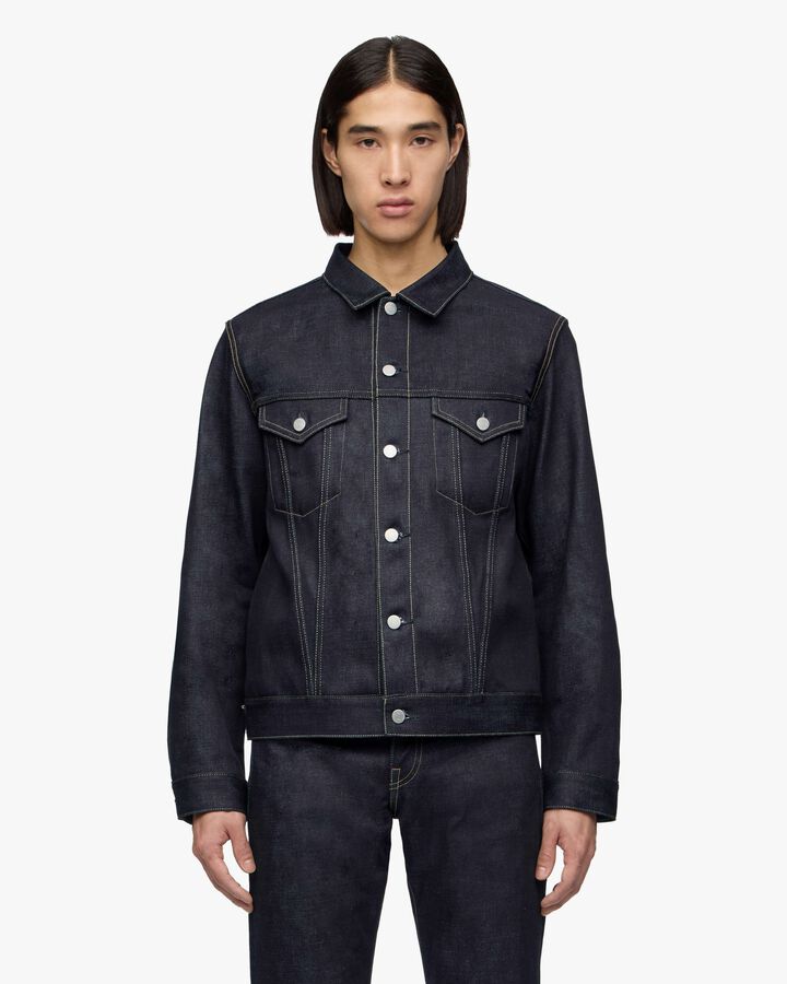 #003 STANDARD DENIM JACKET 14.7oz,, medium