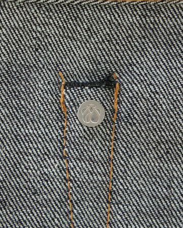 #500  STANDARD NARROW STRAIGHT 14.7oz ZIPPER FLY,Indigo, large image number 15