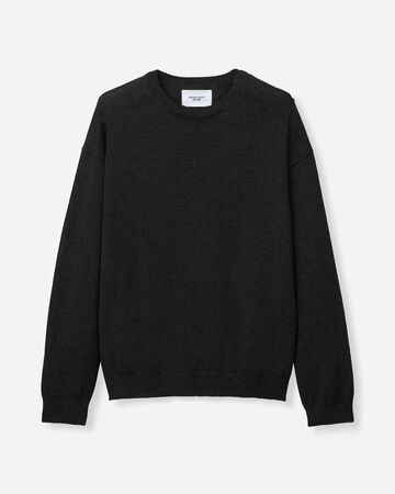 L/S KNIT - WASHI PAPER,BLK, large image number 2