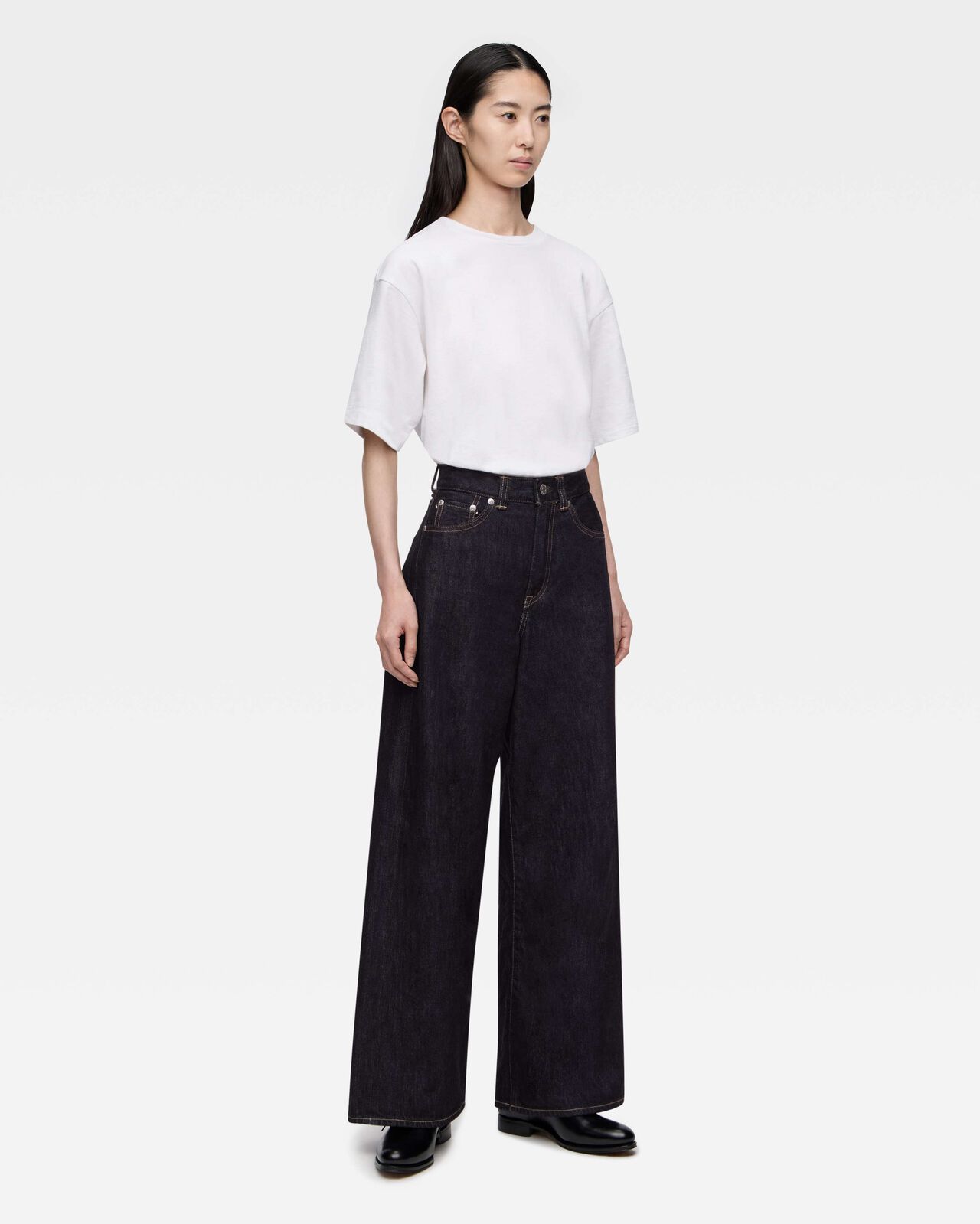 SUPER WIDE WOMENS 11oz,Indigo, large image number 3