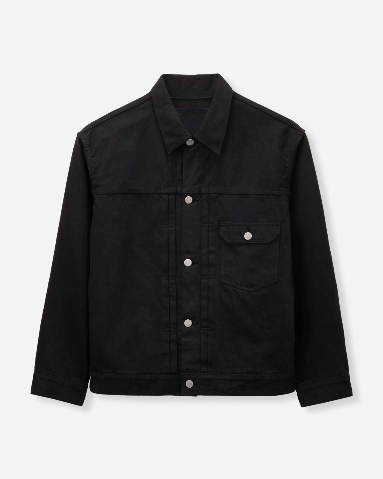 #001 DENIM JACKET - KYOTOMONTSUKI DYED,BLK, large image number 6