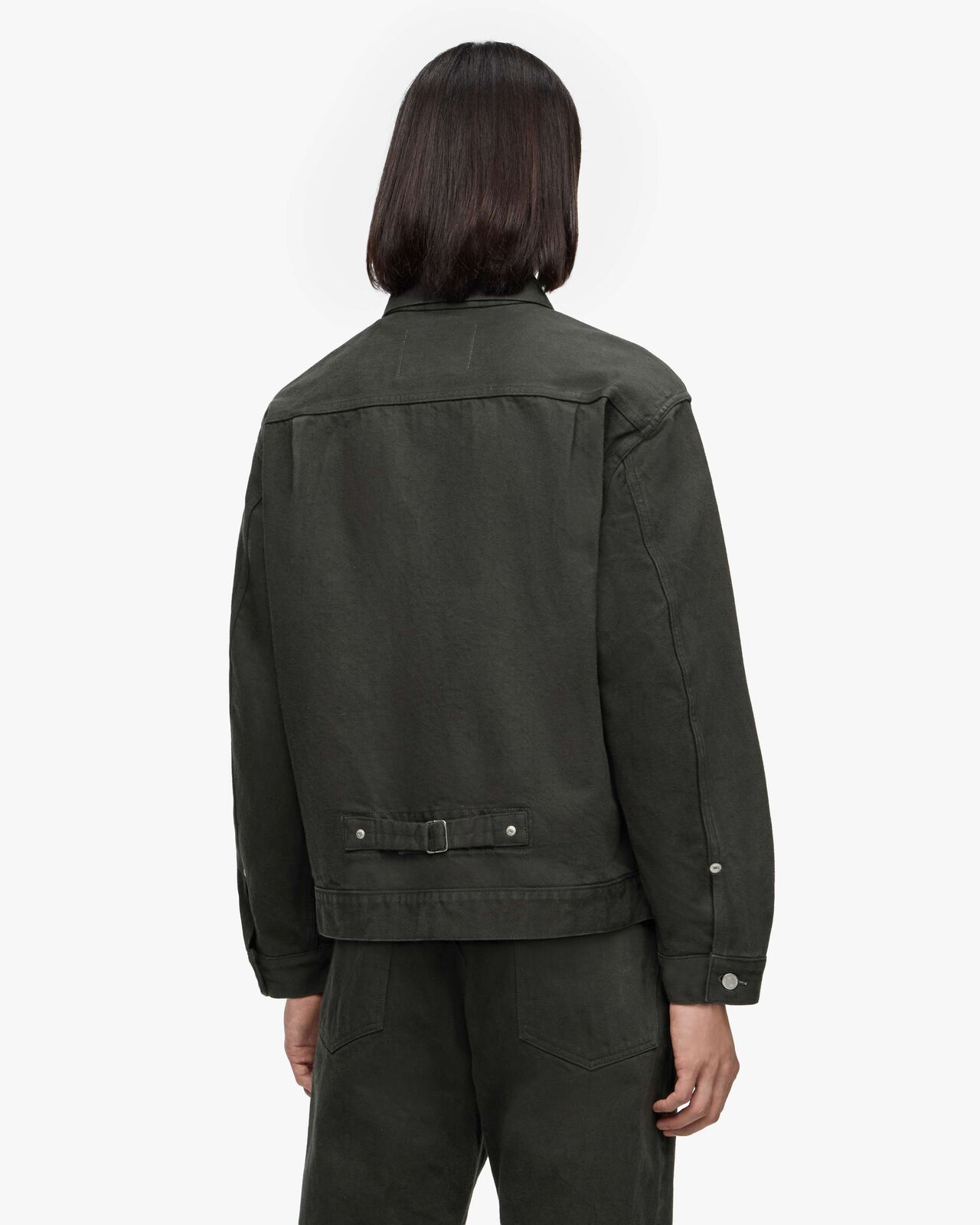 #001 DENIM JACKET - BC,Light Black, large image number 2