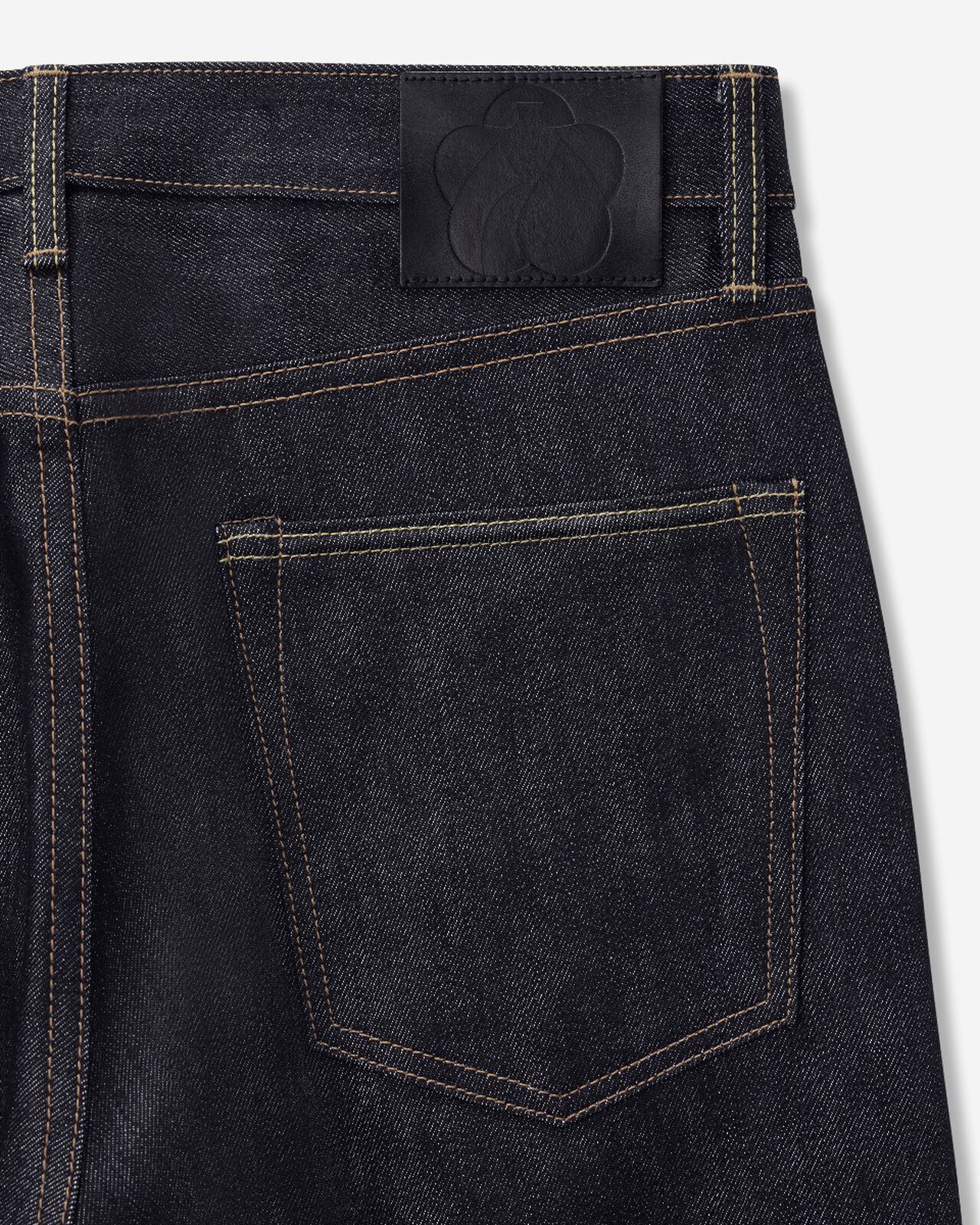 #200 SILK TAPERED 15oz ZIPPER FLY,Indigo, large image number 12