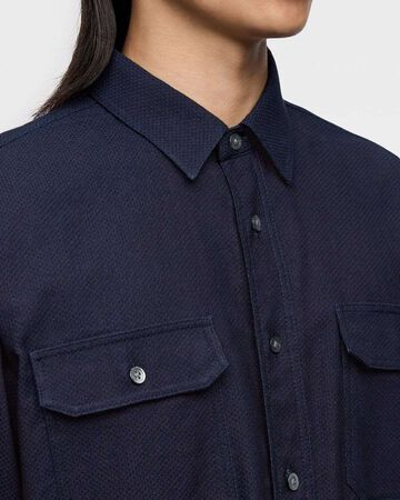 SASHIKO CPO SHIRT,Indigo, large image number 4