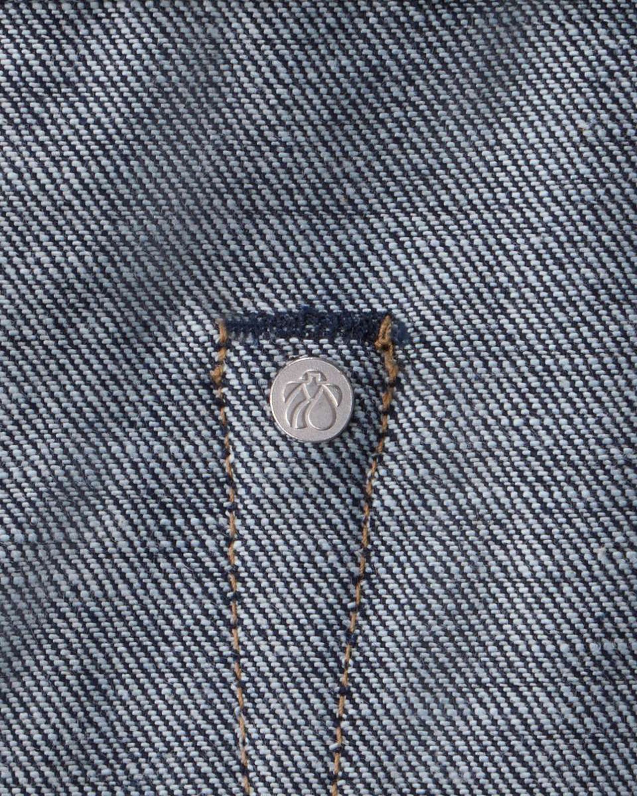 #100 NATURAL INDIGO STRAIGHT 12.2oz,AI, large image number 9