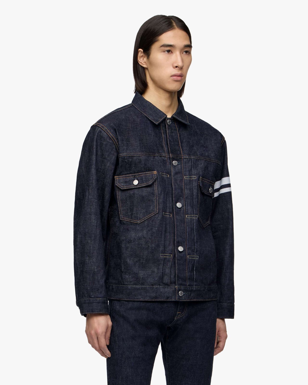 #002 CLASSIC DENIM JACKET 15.7oz,Indigo, large image number 1