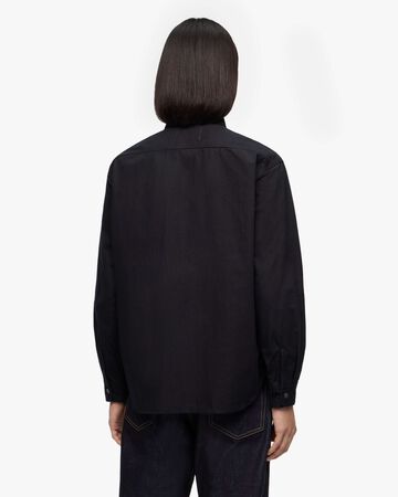 SASHIKO L/S SHIRT,Indigo, large image number 2